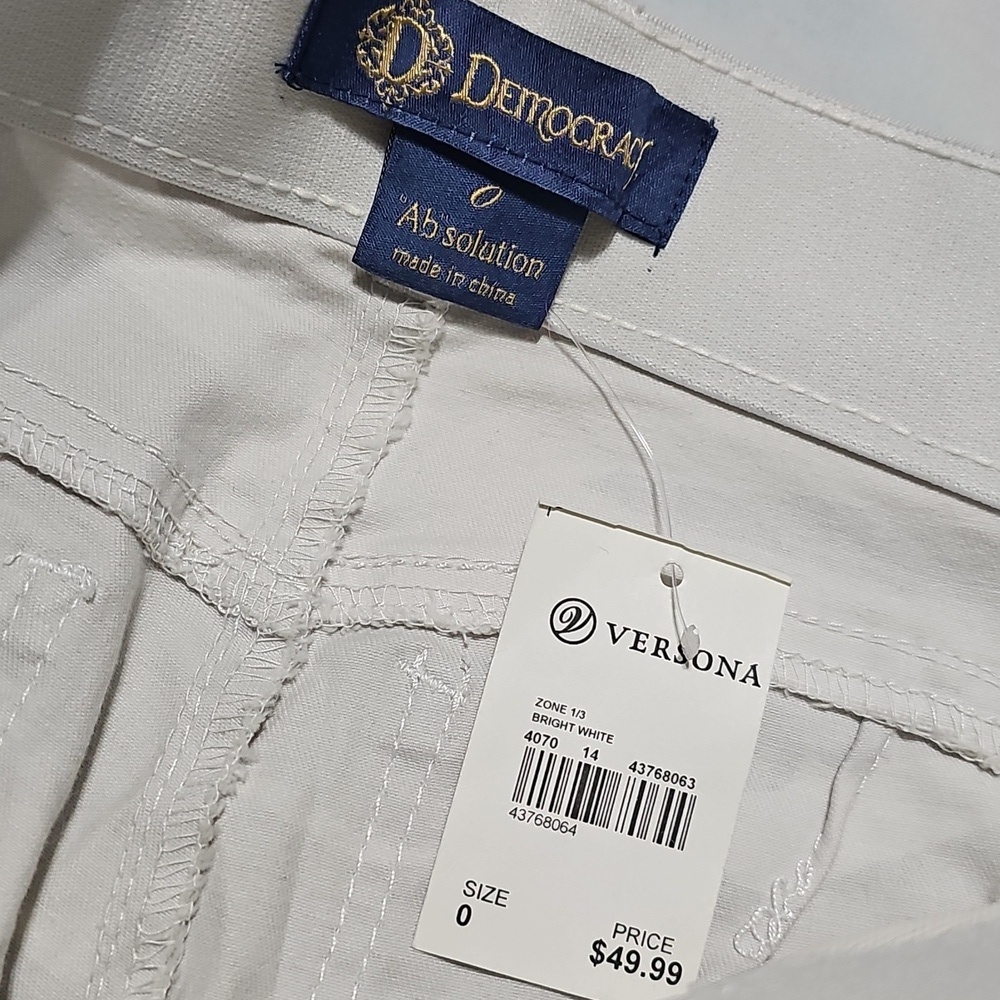 Democracy Ab Solution Camouflage Women's Jeans Size 0 New - Picture 4 of 6